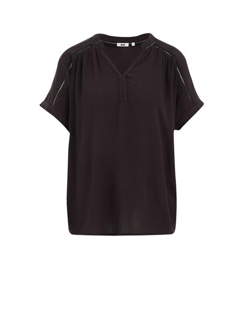 WE Fashion Bluse  sort