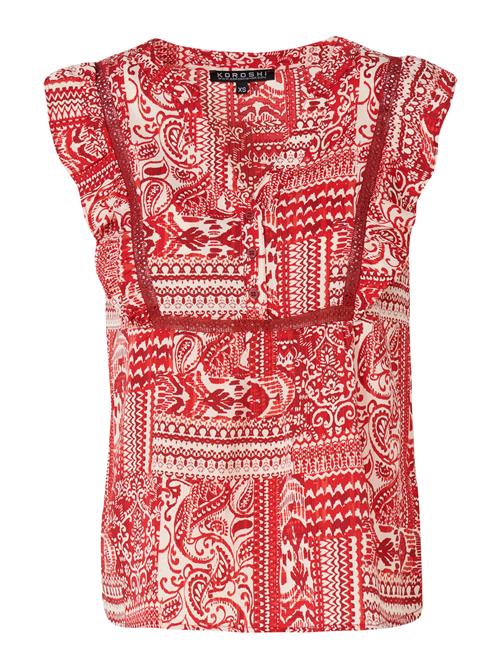 KOROSHI Bluse  rød