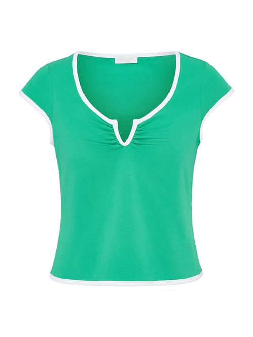 LeGer by Lena Gercke Shirts 'Smilla'  grøn / hvid