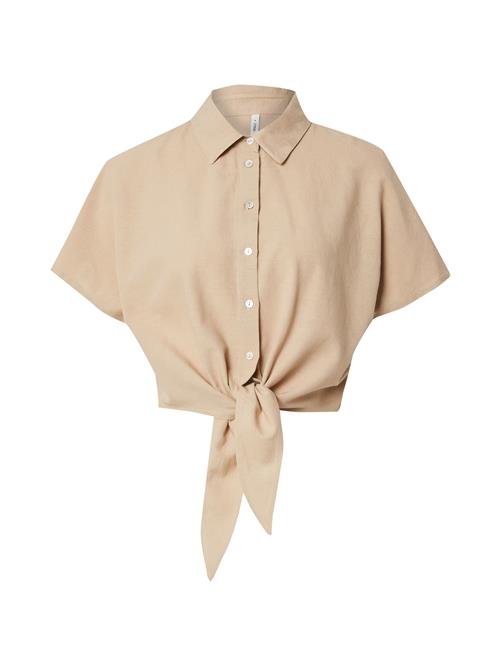 ONLY Bluse 'ONLJAKIRI'  mørkebeige