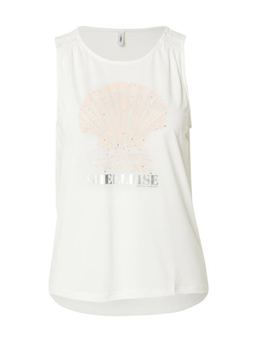 ONLY Overdel 'ONLFREE'  lyserød / sølv / hvid