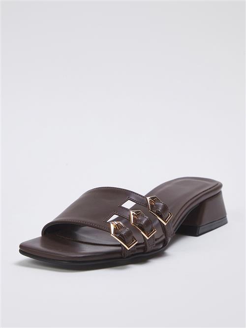 Trendyol Pantoletter  mørkebrun