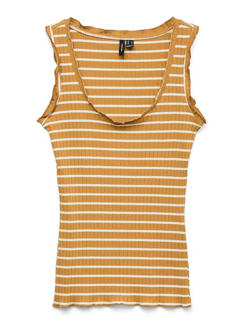 VERO MODA Overdel 'VMSEA'  honning / hvid