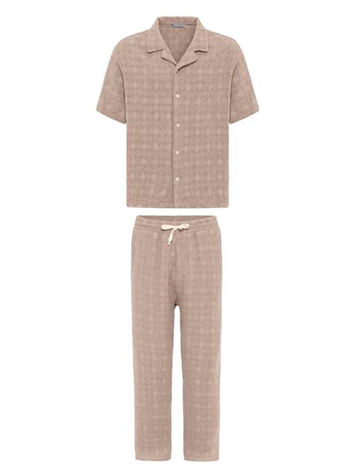 Dandalo Jakkesæt  lysebrun