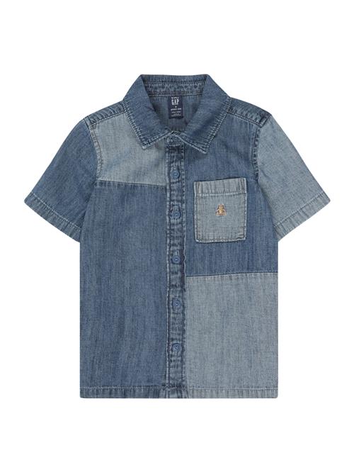 GAP Skjorte  blue denim / mørkeblå