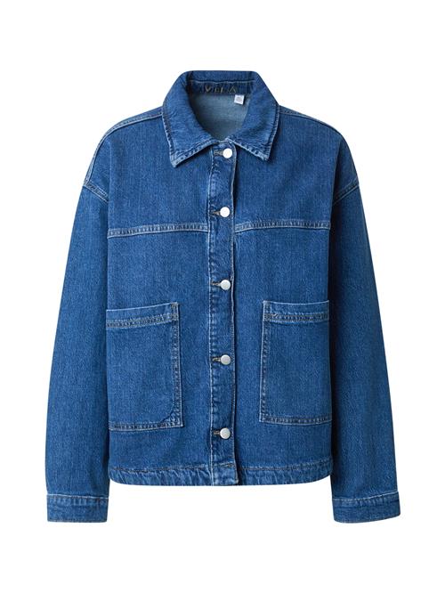 VILA Overgangsjakke 'VIJaf'  blue denim