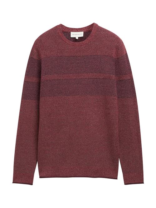 TOM TAILOR Pullover  rød / vinrød