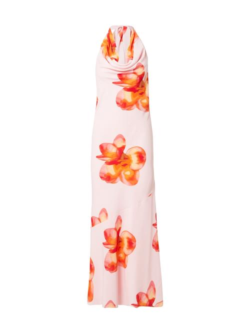 Abercrombie & Fitch Kjole  mørkeorange / lyserød / cranberry