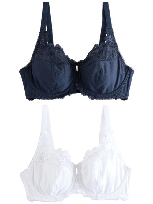 Next BH  navy / hvid