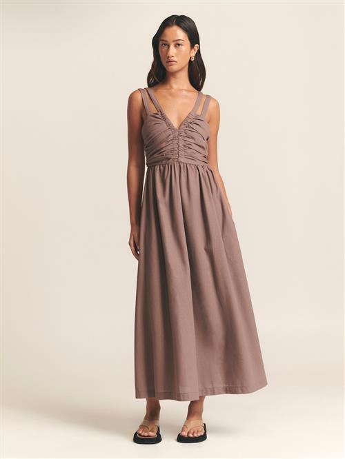 St MRLO Kjole 'Ashli'  brun