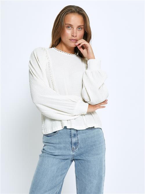 Peppercorn Bluse 'Gillian'  lysegrå