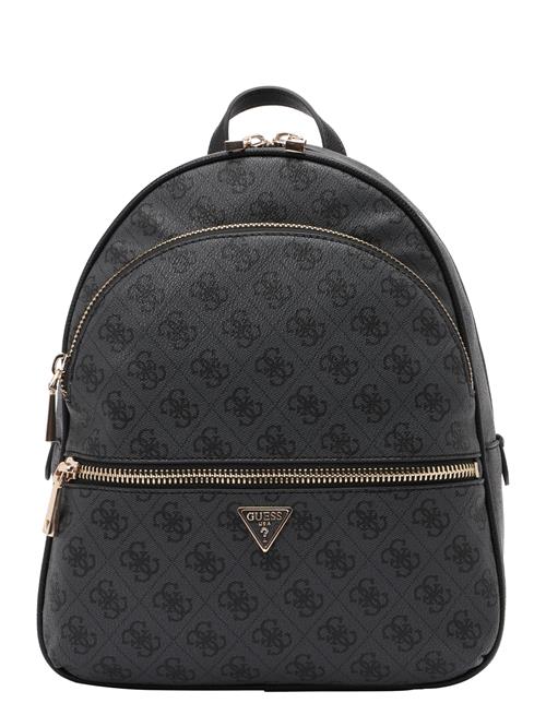 GUESS Rygsæk 'MANHATTAN II LARGE BACKPACK'  basalgrå / sort