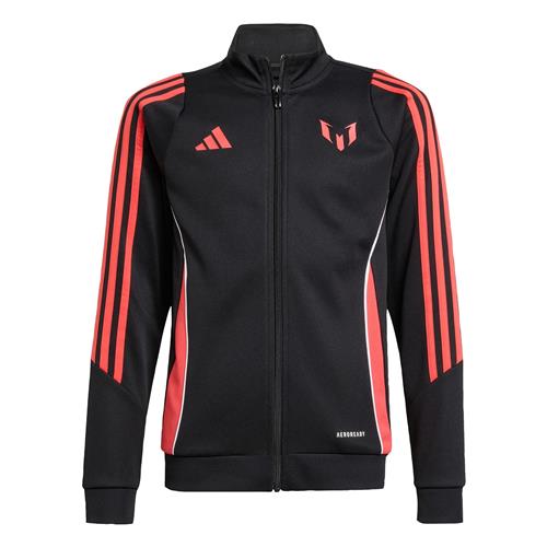 ADIDAS PERFORMANCE Sportssweatjakke 'Messi'  lys rød / sort / hvid