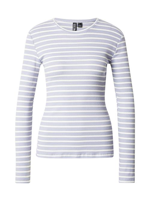 PIECES Shirts 'PCRuka'  pastellilla / hvid