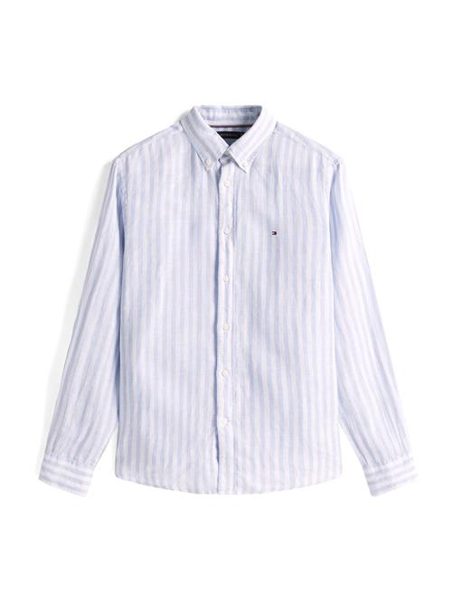 TOMMY HILFIGER Skjorte 'ESSENTIAL'  lyseblå / hvid