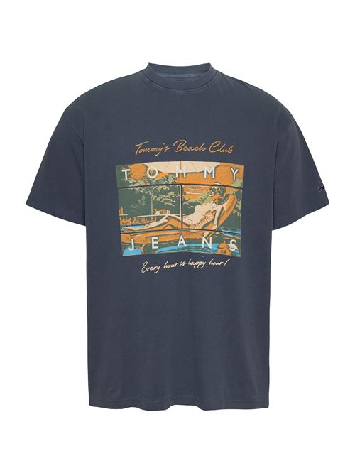 Tommy Jeans Bluser & t-shirts 'BEACH CLUB'  creme / mørkeblå / grøn / orange