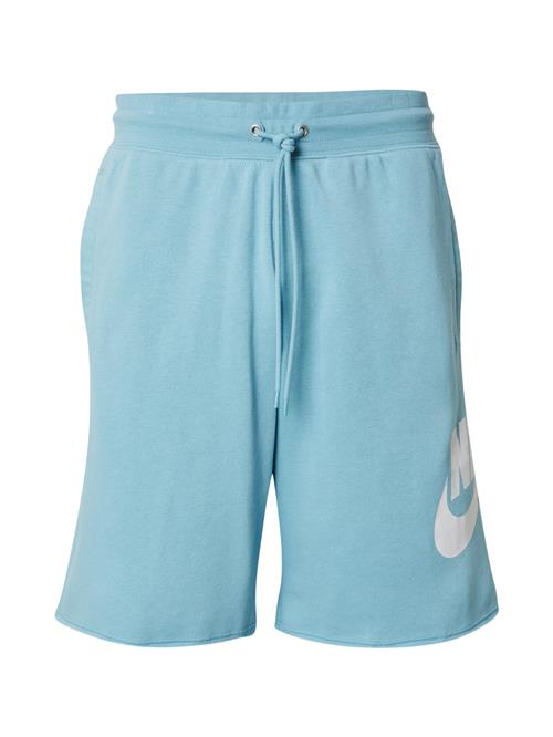 Nike Sportswear Bukser 'CLUB ALUMNI'  lyseblå / hvid