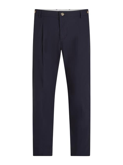 TOMMY HILFIGER Bukser med lægfolder 'HARLEM'  mørkeblå