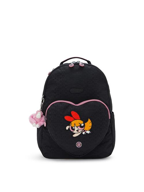 KIPLING Rygsæk 'Seoul'  orange / pink / rød / sort