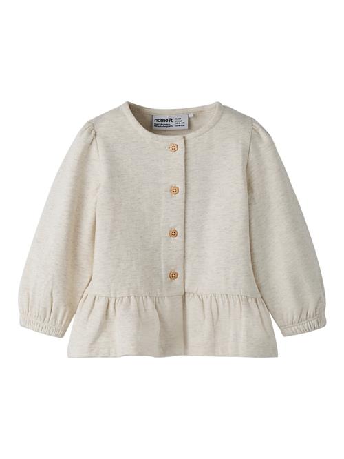 NAME IT Sweat Cardigan Tilla Peyote Melange