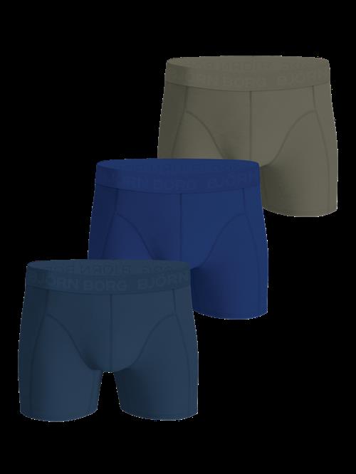 COTTON STRETCH BOXER 3p, MULTIPACK 5