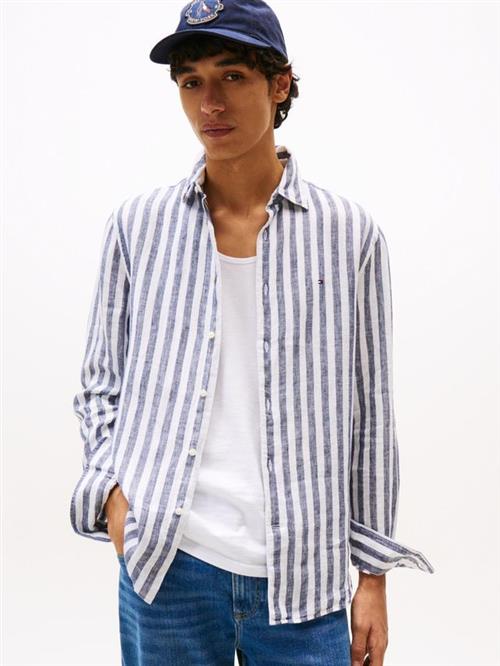 LINEN BENGAL STRIPE RF SHIRT