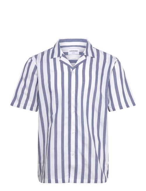Lindbergh | Cot/Lin Striped Resort S/S | S