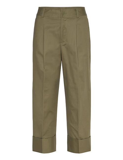 Lauren Ralph Lauren | Double-Faced Stretch Cotton Ankle Pant | 42