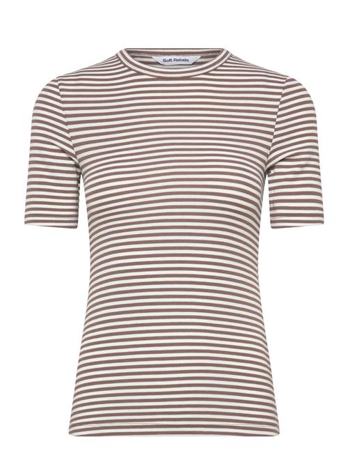 Soft Rebels | Srfenja Stripe Ss Top | L