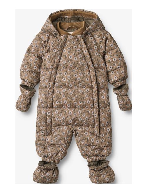 Wheat | Puffer Baby Suit Edem | 1-3M