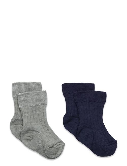 Lindex | Sock 2 P Wool Knit | 19/21