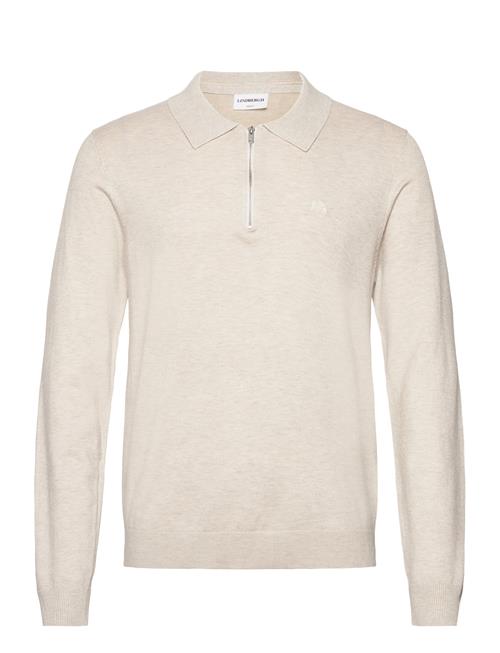 Lindbergh | Ecovero L/S Zip Polo | M