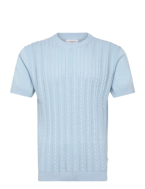 Lindbergh | Knitted S/S O-Neck Tee | S