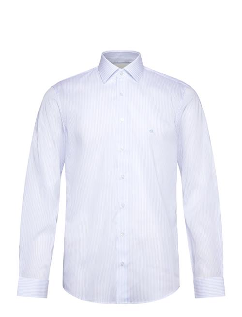 Calvin Klein | Lyocell Stripe Regular Shirt | 38