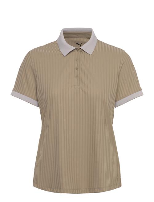 PUMA Golf | W Mattr Jacquard Stripe Ss Polo | M