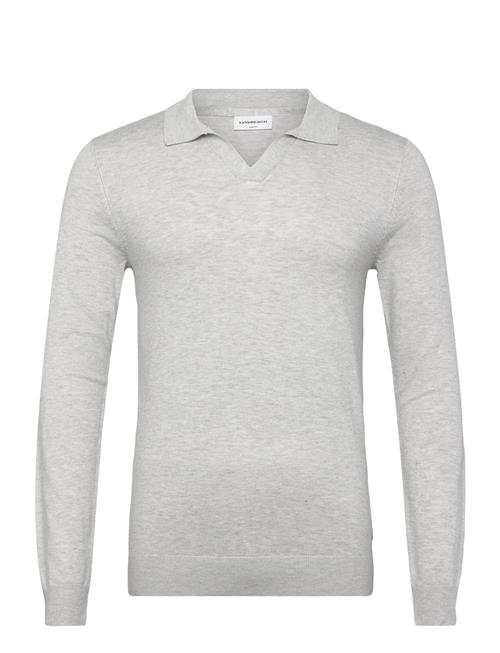 Lindbergh | Ecovero L/S V-Neck Polo | L