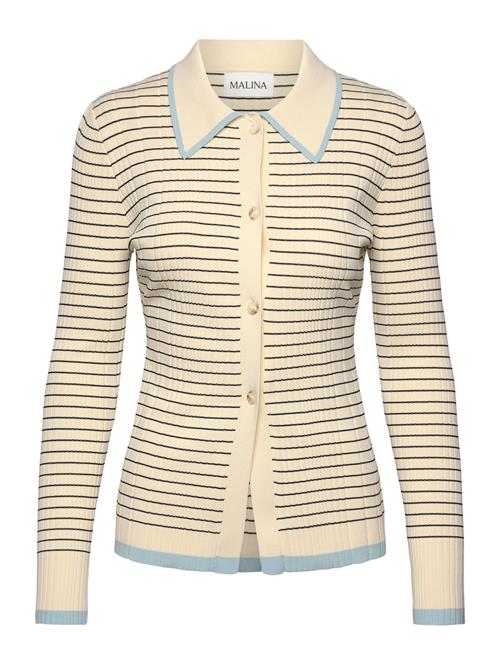 Malina | Frida Striped Knitted Cardigan | XL
