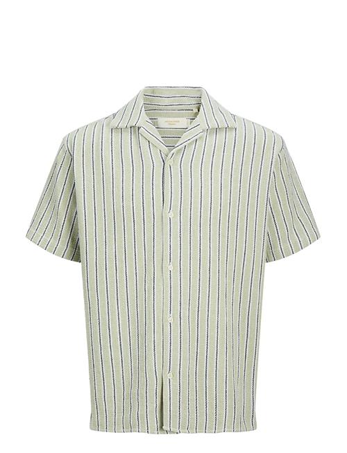 Jack & Jones | Jjecoba Stripe Resort Shirt Ss Sn | L