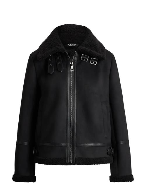 Lauren Ralph Lauren | Buckle-Trim Faux-Suede Jacket | XS