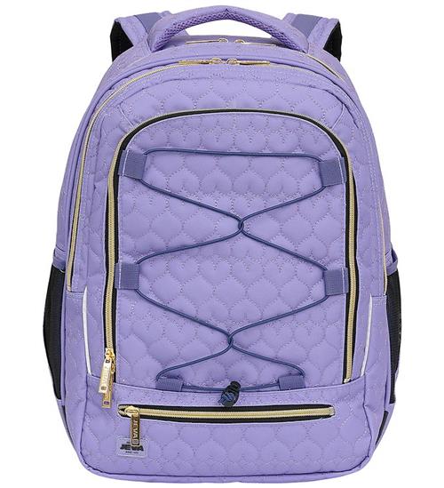 Jeva Skoletaske - Survivor - Lavender Quilt