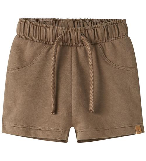 Lil' Atelier Sweatshorts - NbnOmas - Coca Mocha