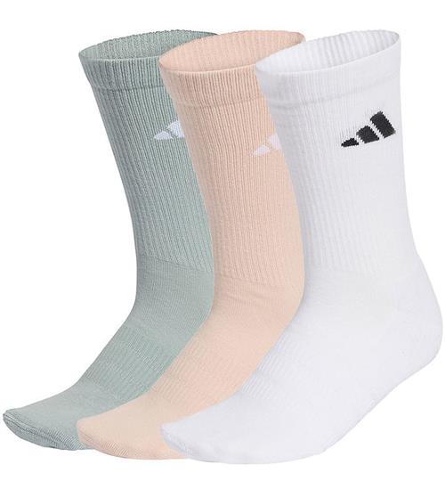 adidas Performance Strømper - 3-pak - C Ess Crw - Blupnk/White/W