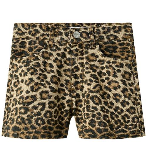 Name It Shorts - NkfRose - Noos - Silver Mink/Leopard