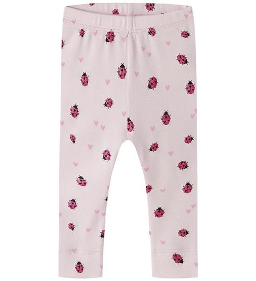 Name It Leggings - Rib - NbfHaline - Cradle Pink