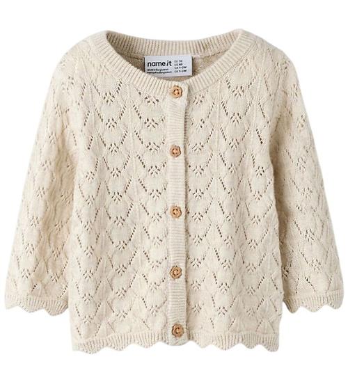 Name It Cardigan - Strik - NbfHarriet - Peyote Melange