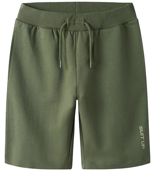 Name It Sweatshorts - NkmHansa - Olivine