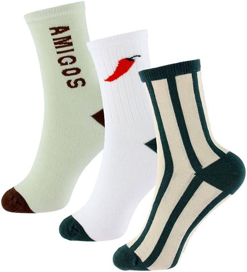 Name It Strømper - 3-pak - NkmHactor - Cloud Dancer/Chateau Gray