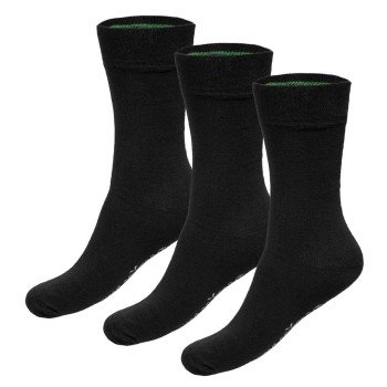 Bamboo basics Strømper 3P Beau Regular Socks Sort Str 47/50