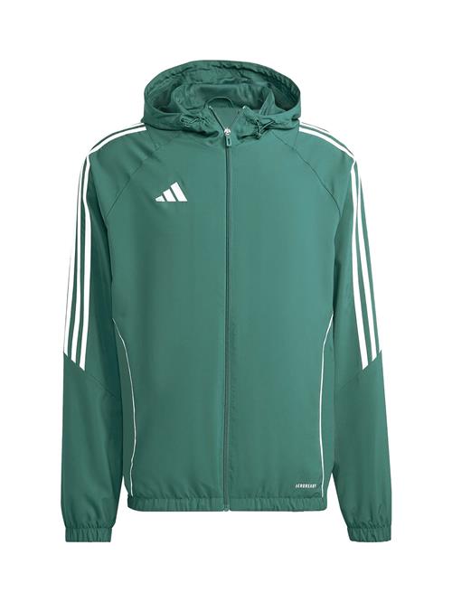 ADIDAS PERFORMANCE Sportsjakke 'Tiro 24'  mørkegrøn / hvid