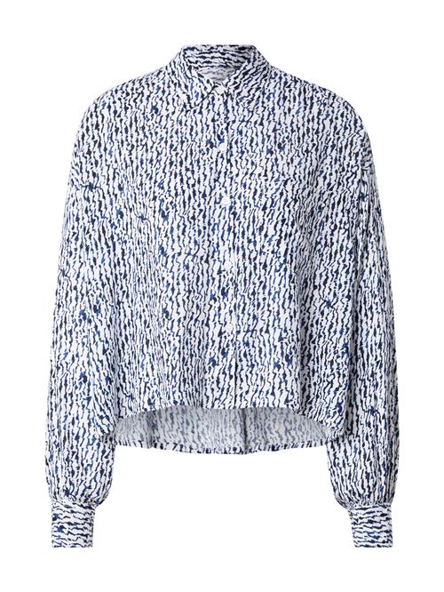 LTB Bluse 'KATERA'  blå / sort / hvid